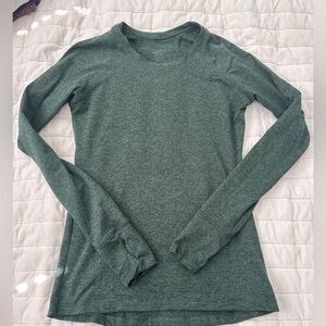 Fleo foundation top, dark green